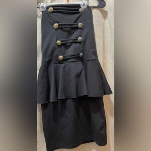 Vintage 80’s style tube top dress small